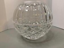 Waterford Style Crystal Rose Bowl 6