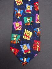 Disney Neck TIE Winnie the Pooh & Tigger Men's Blue Whimsical Dad Father picture