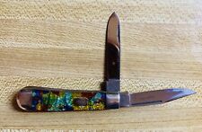 Post 1982 FIGHT'N ROOSTER Sunday Size Trapper 1 of 200 Christmas Tree NM Blades picture