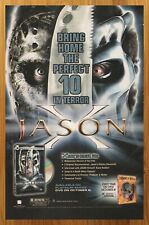 2002 Jason X Vintage Print Ad/Poster Friday 13th Horror Movie DVD Promo Art 00s picture