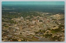Postcard MS Jackson Aerial View Looking Northeast Downtown Business Section I9 picture