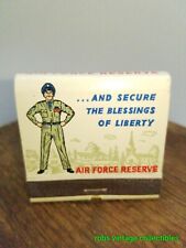 Matchbook Air Force Reserve Vintage Military Feature With Popup picture
