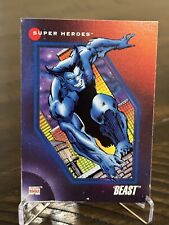 MARVEL UNIVERSE 1992 SKYBOX IMPEL BEAST #6 EXCELLENT picture