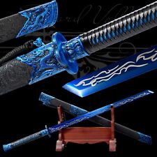 Handmade Katana/Manganese Steel/Real Sword/Full Tang/Weapon/Fighting Master picture