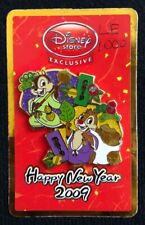 JDS Happy New Year 2009 Chip & Dale LE Japan Disney Pin 67122  picture