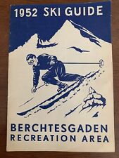 Berchtesgaden Ski Guide 1952 Vintage picture