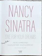 Nancy Sinatra Signed In Person One For Your Dreams HC Book - Authentic picture