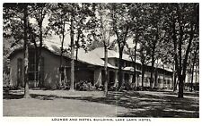 RPPC Lake Lawn Hotel - Delavan Wisconsin - 1938 -PC60 picture