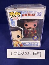 Funko Pop Tony Stark Unmasked SDCC 2013 Limited Edition Iron Man 3 Marvel #32 picture