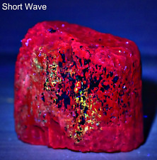 208 CT Natural Short Wave Red Fluorescent Scapolite Huge Crystal @ Afghanistan picture