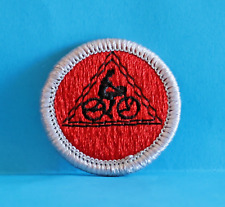 CYCLING  Merit Badge / Patch Boy Scouts of America -NEW- BSA picture