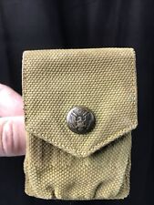 pre-WWI US Army M1910 Garrison Belt Rifle Cartridge Pouch w Rimless Eagle Snap picture