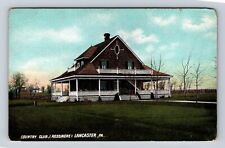 Lancaster PA-Pennsylvania, Country Club, Rossmere, Antique, Vintage Postcard picture
