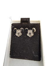 Mickey Mouse Sterling Silver Earring Set~ Adorable picture