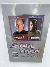 Vintage Star Trek Trading Cards Factory Sealed 1991 Impel Wax Box (36 Packs) picture