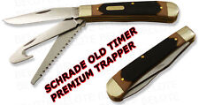 Schrade Old Timer DELRIN Premium Trapper Knife 69OT NEW picture