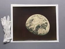 Large Nasa Photograph AS8-16-2593 vintage XL Photo original Kodak Apollo Earth picture