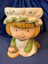 Vintage 1960s Style Inarco Little Girl Head Vase 4.5” Ceramic Japan picture