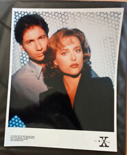 X-Files Gillian Anderson Scully David Duchovny Mulder Orig. Color Photo 8 x 10 picture