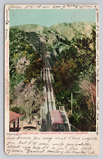 The Mt Lowe Incline Pacific Electric Railway California 1905 Antique Postcard picture