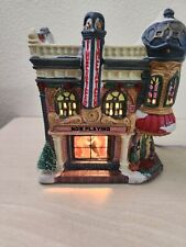 Vintage East West Distributing Christmas Village Light Up Theatre picture