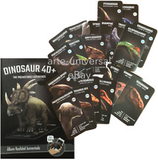 ALBUM COMPLETE STICKERS DINOSAUR 4D+ App (gift for Jurassic Park World fans) picture
