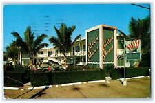 1960 The Golden Shores Roadside Pompano Beach Florida FL Posted Vintage Postcard picture
