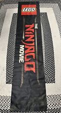 The LEGO Ninjago Movie Display Retail Store Banner Flag Logo Rare picture