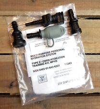 US Military Camelbak Type-2 Hydration System Valve Kit / Cover / Bite Valve NIB picture