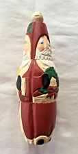 Vintage Midwest Importers 3 Sided Dial Santa Figurine picture