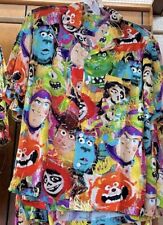 2024 Disney Parks Pixar Characters Camp Shirt L XL XXL NEW COCO SULLEY WOODY BUZ picture