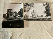 Vintage 1983 FISHER BODY HEADQUARTERS 16x20 Black & White Photograph GM Set of 2 picture