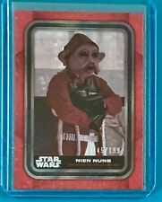 2023 Topps Star Wars Flagship Red Foil Parallel  NIEN NUNB  #'d 45/199 picture