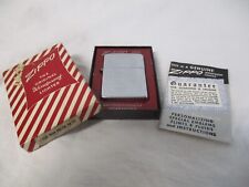 Vintage 250 ZIPPO Lighter, Striped Box, Canned Bottom, 1937-1950 Pat. 2032695 picture