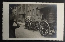 RPPC British Casket Wagon Soldiers Last Salute To Fallen Soldier WWI picture
