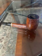 Vintage LHS Sterncrest 14K Gold Tenon Small Billiard 119 #12 Imported Briar Pipe picture