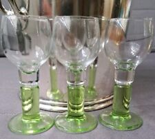 Vintage Bormioli Rocco Limoncino Cordial Shot Glasses Lot Of 3 Made In Italy picture
