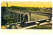 Antique Bronx NY High Bridge NYC New York Postcard Walking Bridge Highbridge picture