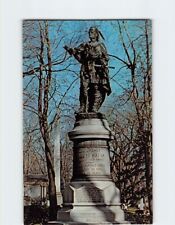 Postcard Great Seneca Chief Red Jacket, Forest Lawn, Buffalo, New York picture