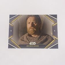 2023 TOPPS Star Wars Obi Wan Kenobi Card #1 Obi-Wan Kenobi picture