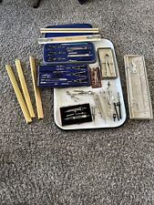 Huge Vintage lot Of Drafting /Drawing Equipment High Quality picture