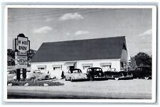 c1950's Oak Wood Inn & Restaurant Classic Cars Rockland Maine Vintage Postcard picture