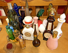 LOT OF ABOUT 20 LARGE AVON BOTTLES SOME PARTIAL OR EMPTY 1 SLIGHT DAMAGE picture
