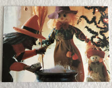 A Bewitching Pastime From The Halloween Cauldron - Postcard (B1) picture