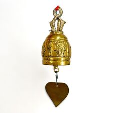 3.5“ Vintage Thai Brass Temple Bell Sound Temple Thailand Buddhist Temple Bells picture