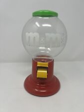 M&M Candy Dispenser  1991 Mars Vintage / Retro Gumball Style Tabletop  picture