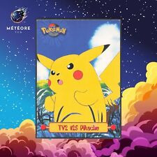 Pokemon Card #25 Pikachu TV2 TOPPS Series 3 French picture