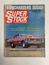 vintage 1966 SUPER STOCK magazine, Don Gay GTO picture