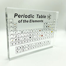 Chemical Element Display Acrylic Periodic Table with 83 Real Elements Samples picture