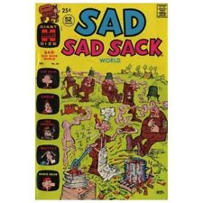 Sad Sad Sack World #34 in Fine condition. Harvey comics [w} picture